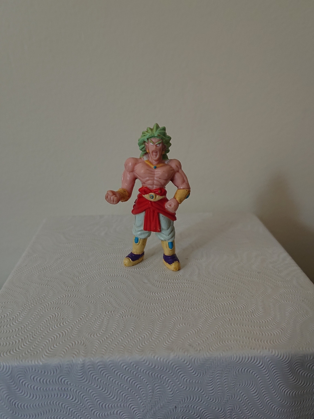 Vintage 1989 Dragon Ball Z - Broly PVC Miniature Mini Figure - 1.5"